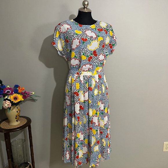 80s handmade maximalist skirt set - Picture 2 of 13